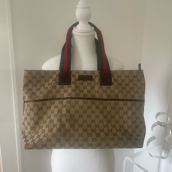 Gucci Canvas GG diaper/tote bag - Picture 13 of 17